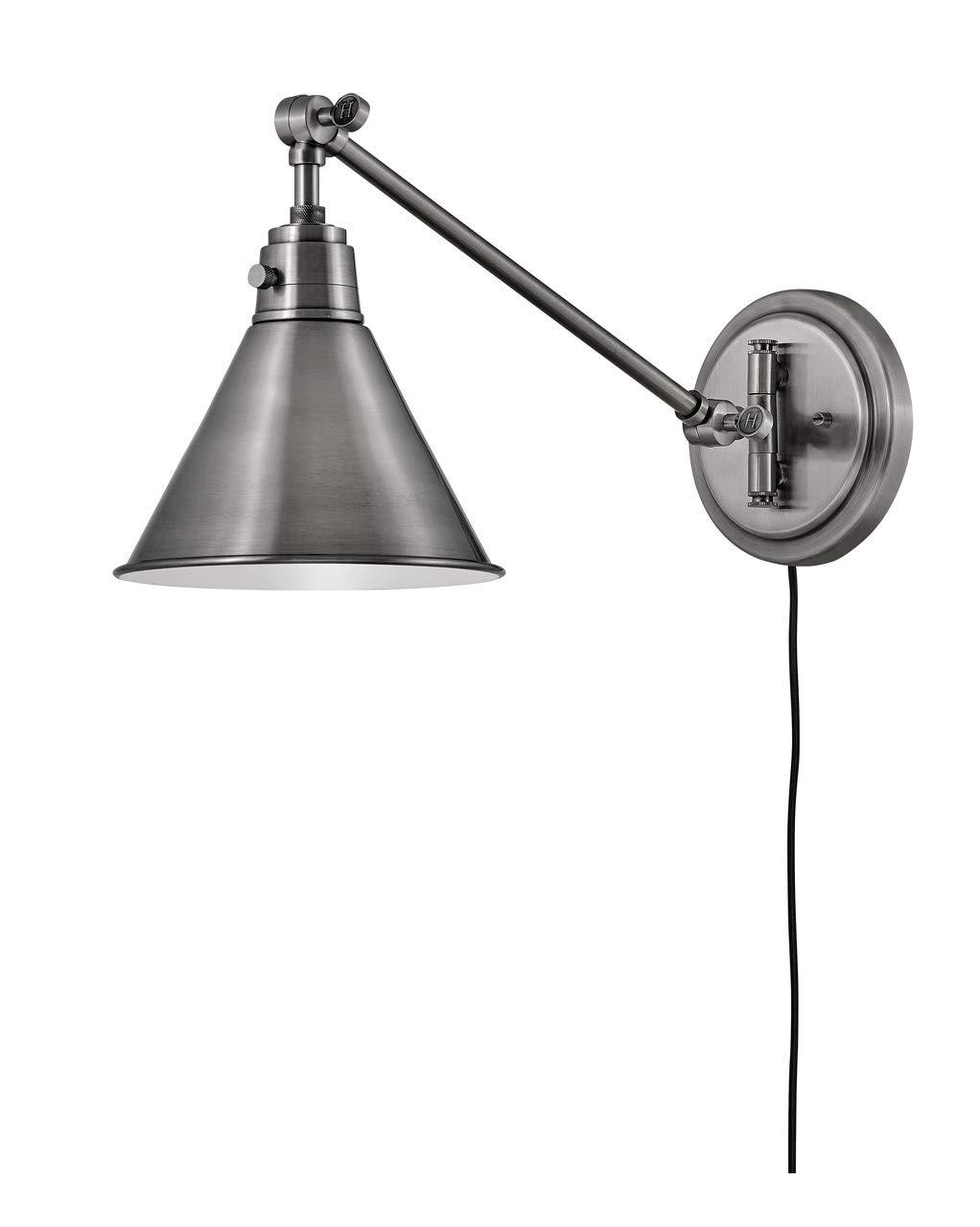 Lennon Plug-In Task Sconce - Brass