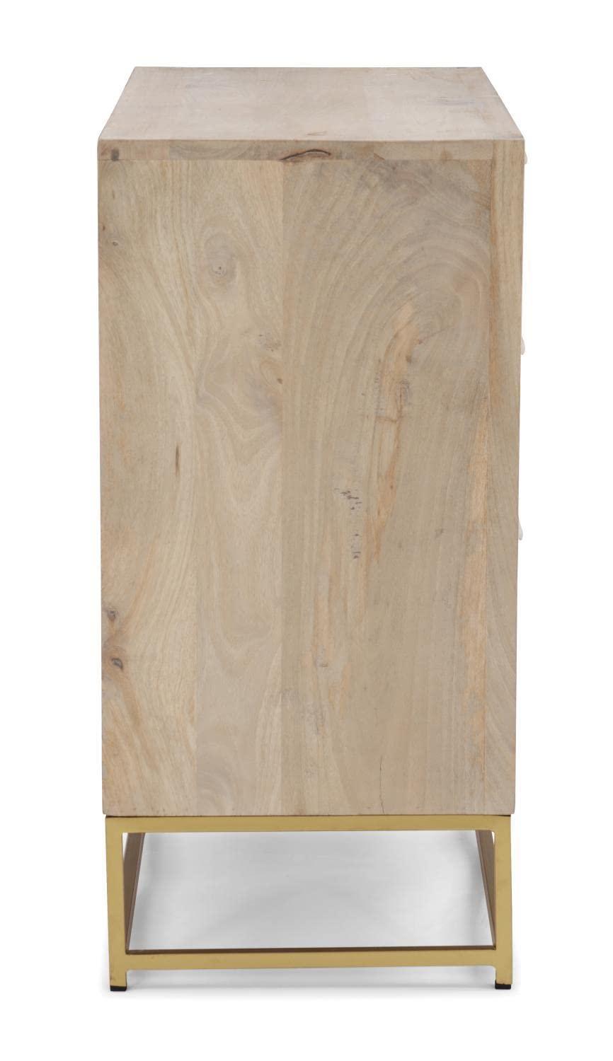 Leanne 3 Drawer 30" W Solid Wood Dresser