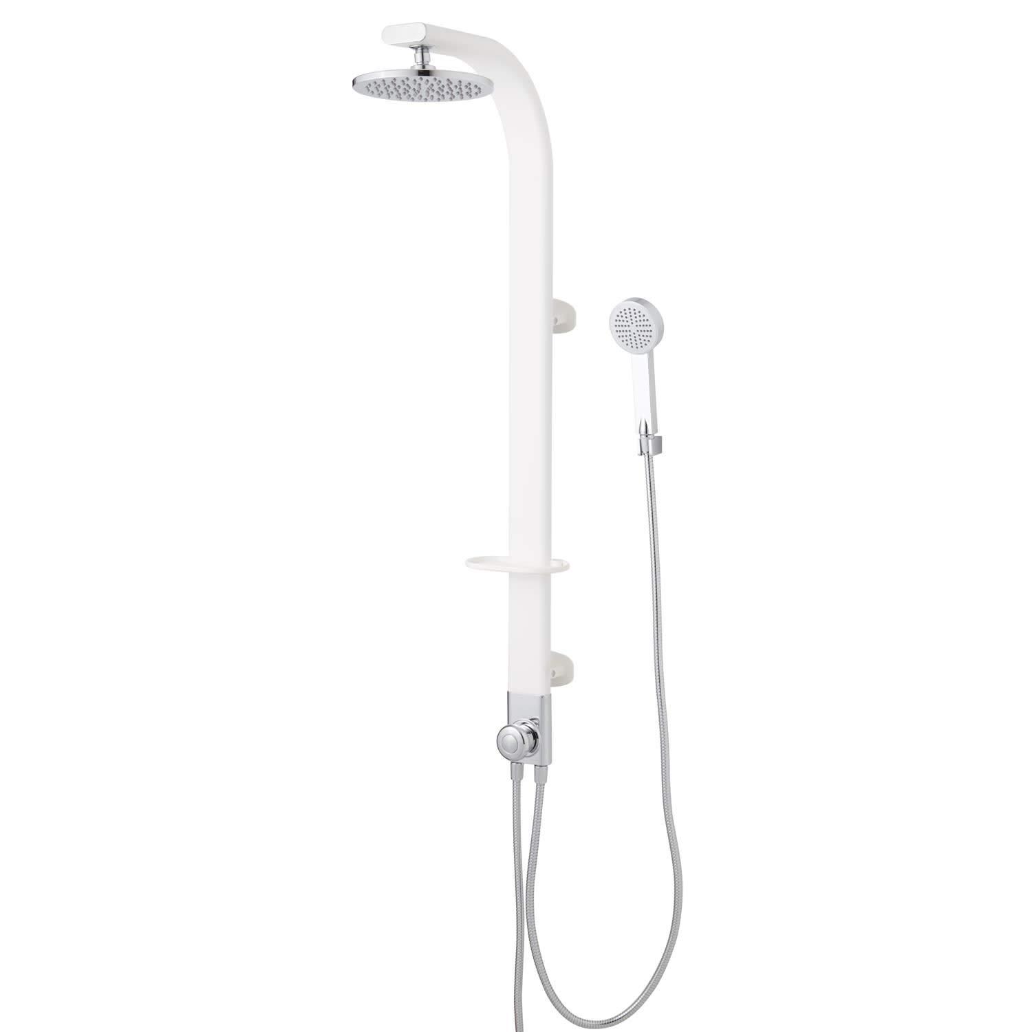Signature Hardware 426005 Tilley Outdoor Shower Panel - White