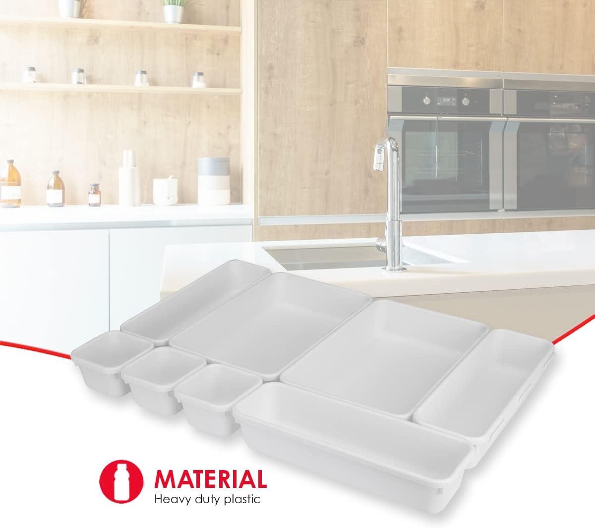 Rebrilliant Jabari 8 Piece Drawer Organizer Set