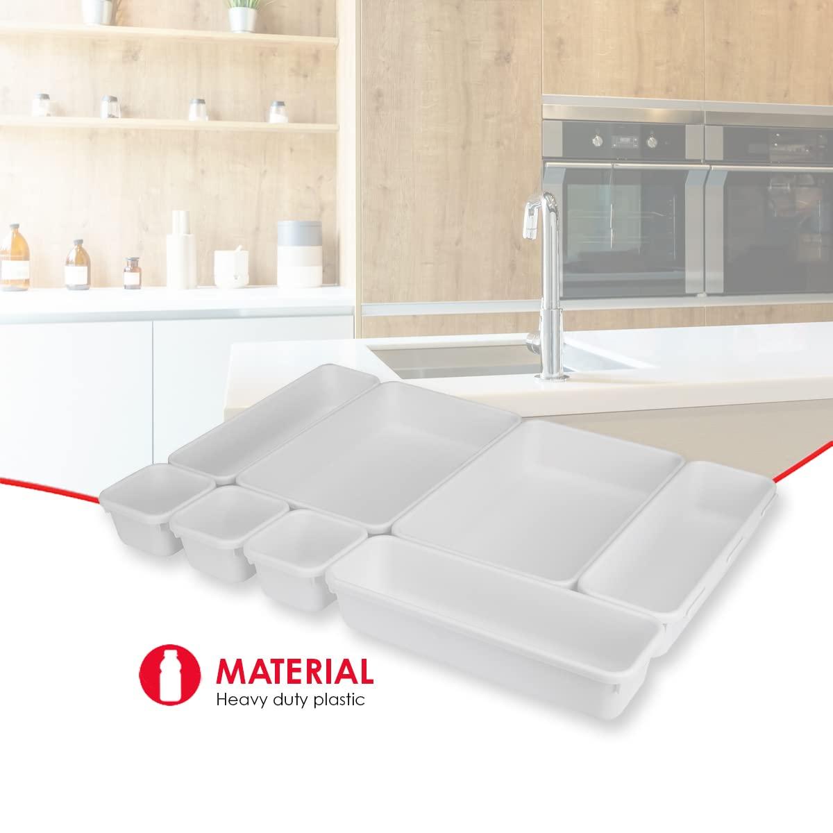 Rebrilliant Jabari 8 Piece Drawer Organizer Set