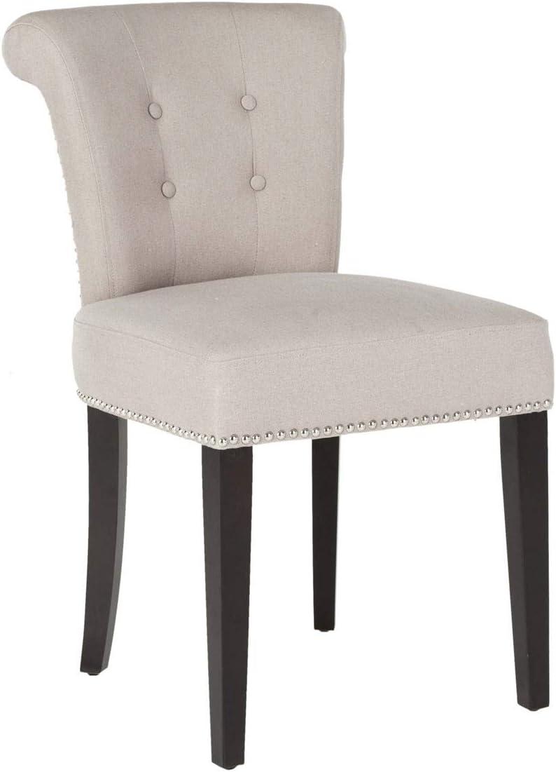 Sinclair 21''H Ring Chair (Set of 2) with Silver Nail Heads  - Safavieh