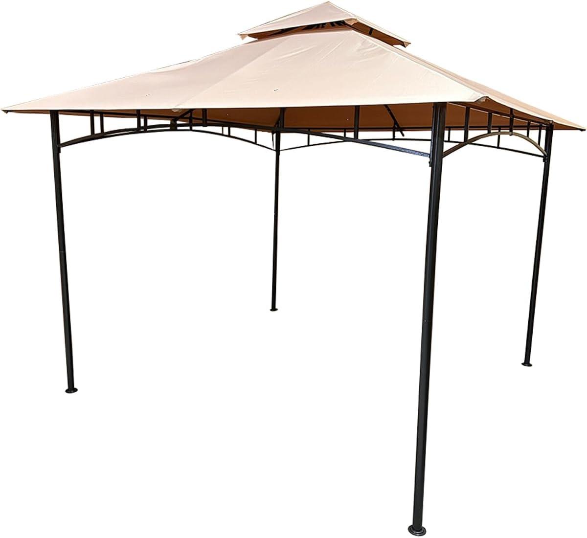 Garden Winds Replacement Canopy Top Cover Compatible with ABCCANOPY 10x10 Gazebo - Riplock 350