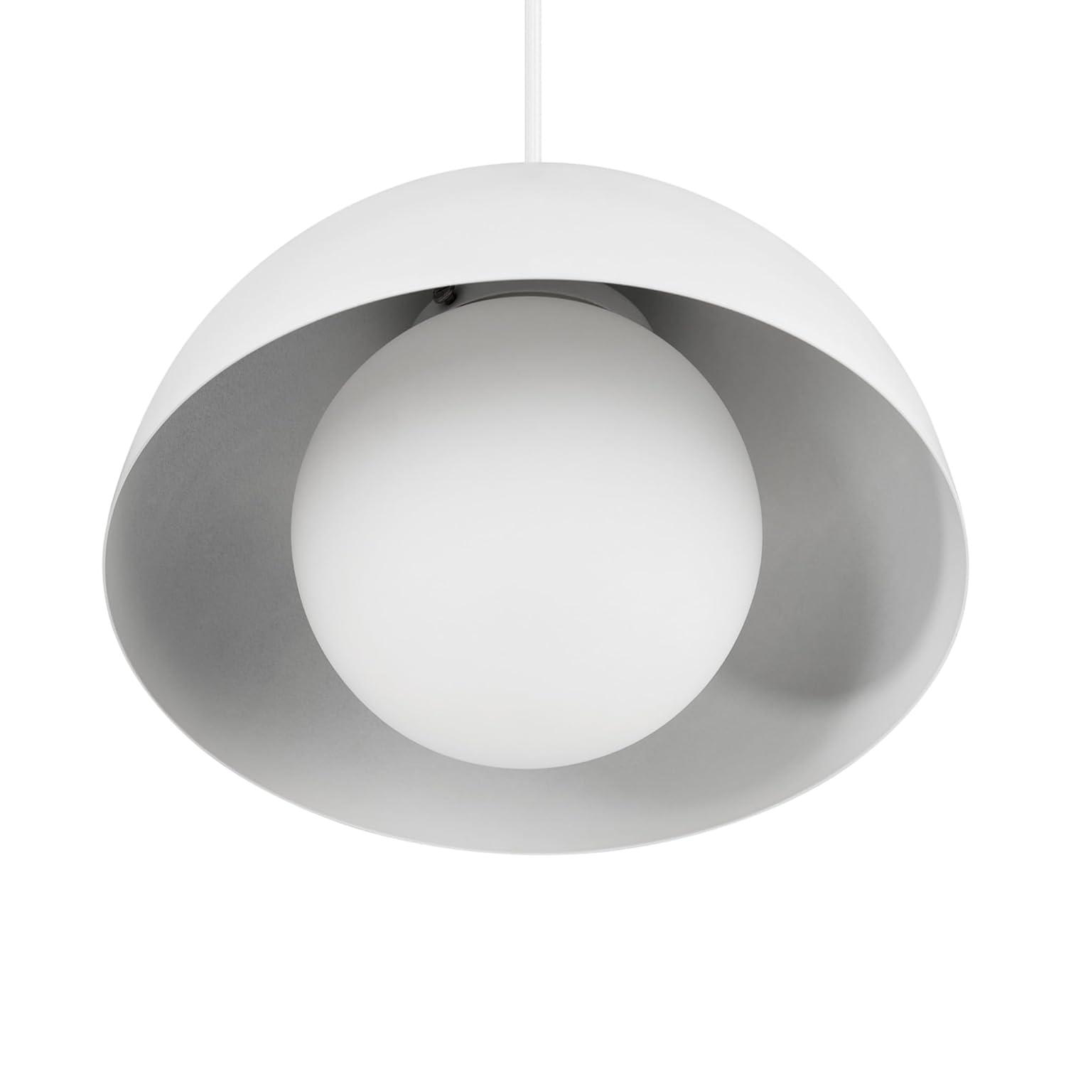 Globe Electric Company Amelia 1 - Light Matte White Single Pendant