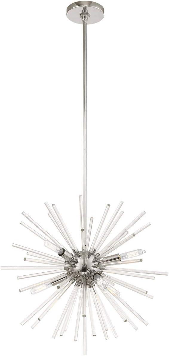 Livex Lighting Utopia 6 - Light Chandelier in  Polished Chrome