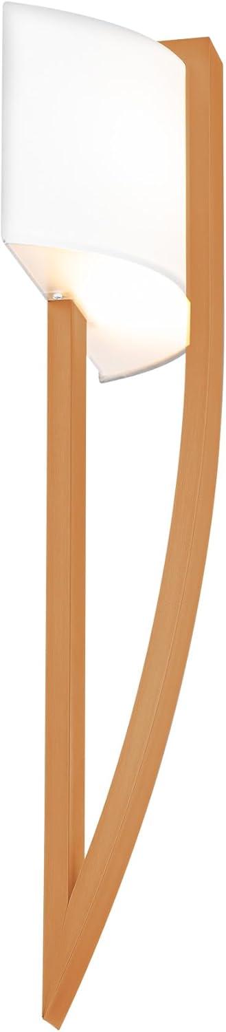 Curvana Aluminum LED Flush Mounted Sconce