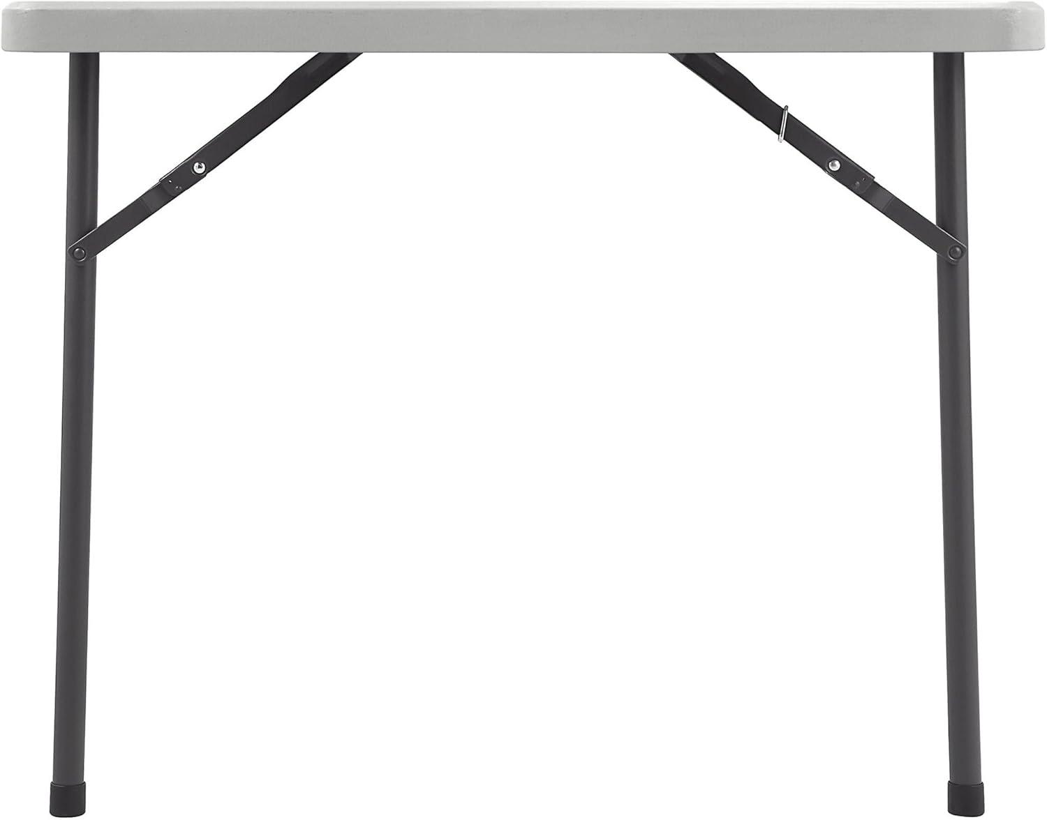 Banquet Folding Table, Platinum/Gray