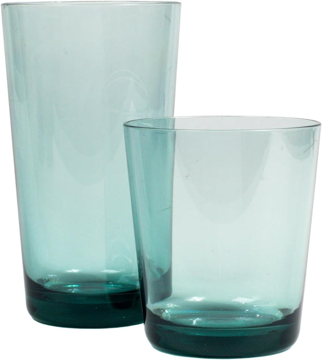 Sage Green Acrylic 8-Piece Lightweight Drinkware Set