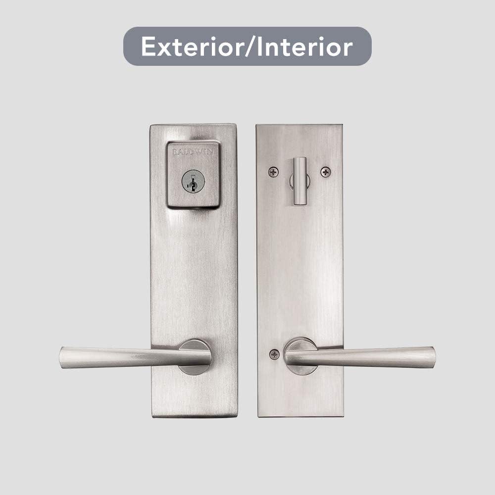 183SPExSPL SQR 15 SMT RCAL RCS CP Spyglass Entrance with Spyglass - Satin Nickel