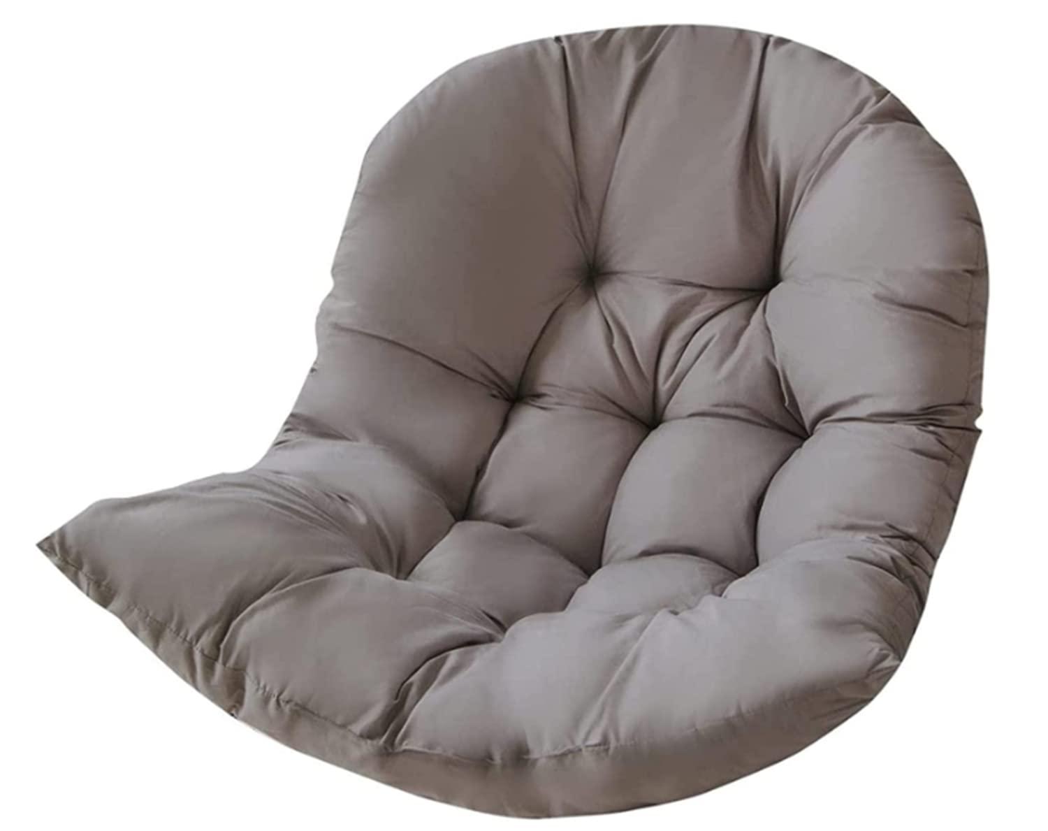 Thickened Hammock Swing Chair Cushion, Hanging Basket Seat Cushion Pillow, Soft Hanging Egg Chair Back Cushions Pads, for Indoor and Outdoor Garden Offices - Thickened Version