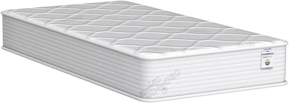 Twin Size Mattress - 10 Inch Cool Memory Foam & Spring Hybrid Mattress - Tight Top - Medium Firm - Oliver & Smith