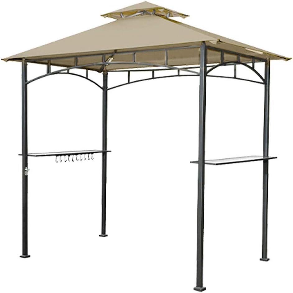 Garden Winds Replacement Canopy for the LED Lighted Grill Gazebo, RipLock 350