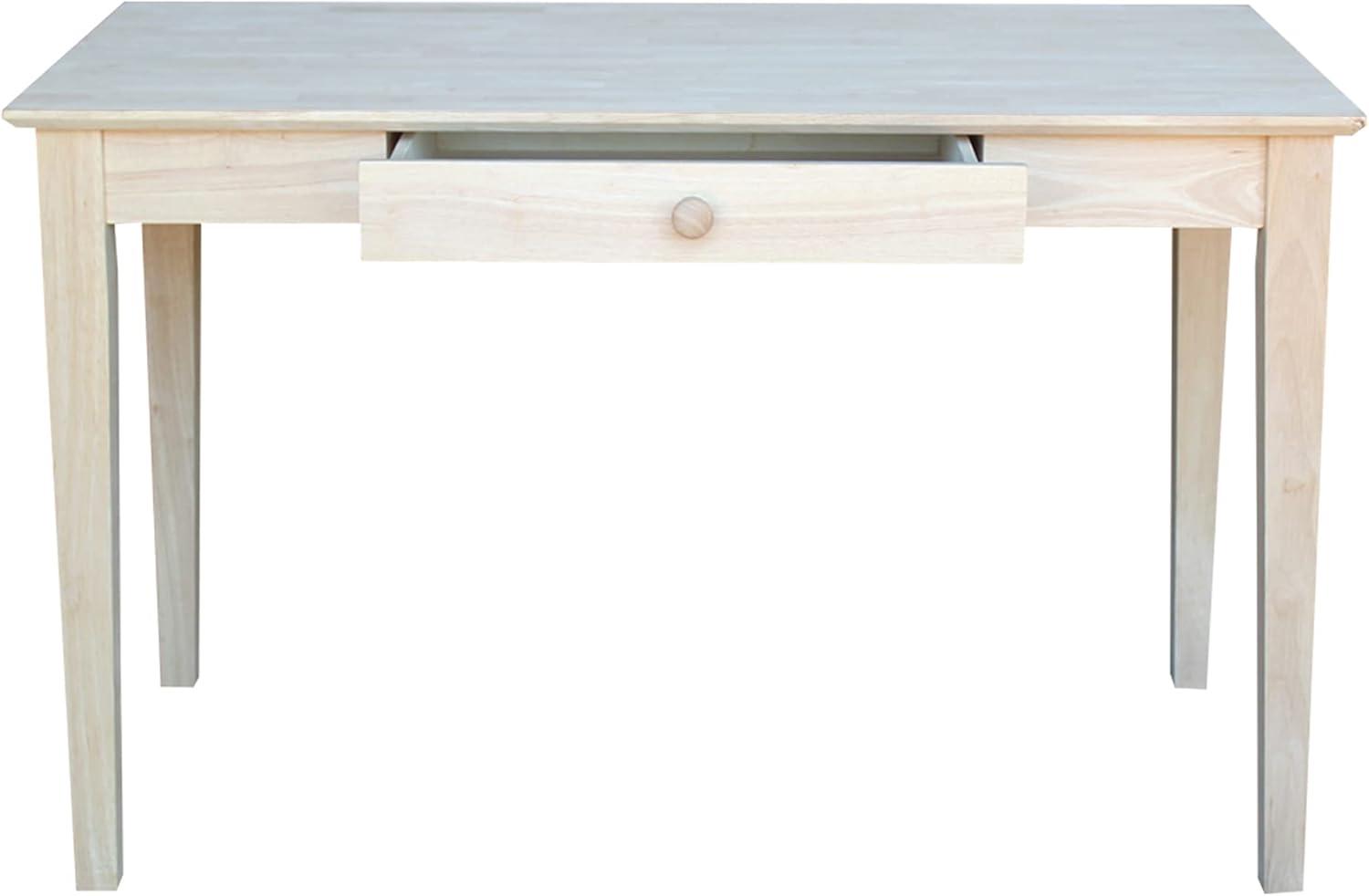 48" Writing Desk Unfinished - International Concepts