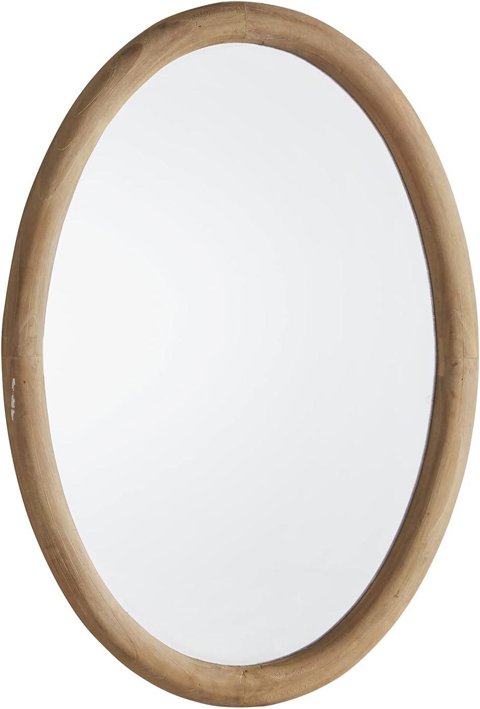 Creative Brands CMR007 Oval Wooden Mirror