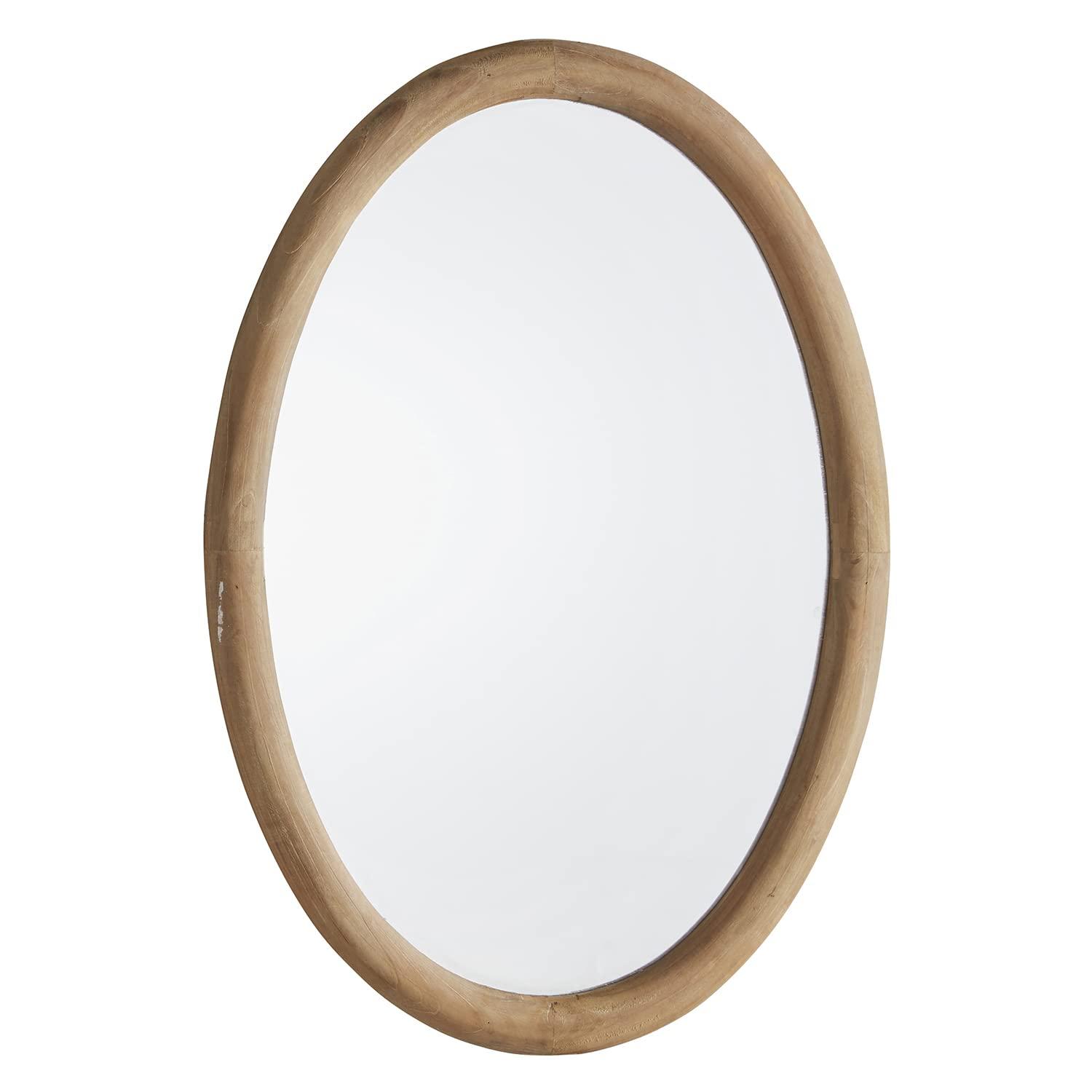 Creative Brands CMR007 Oval Wooden Mirror