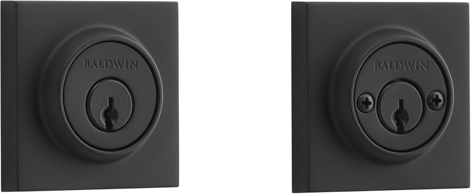Baldwin Reserve Reserve Satin Black Double Cylinder Deadbolt