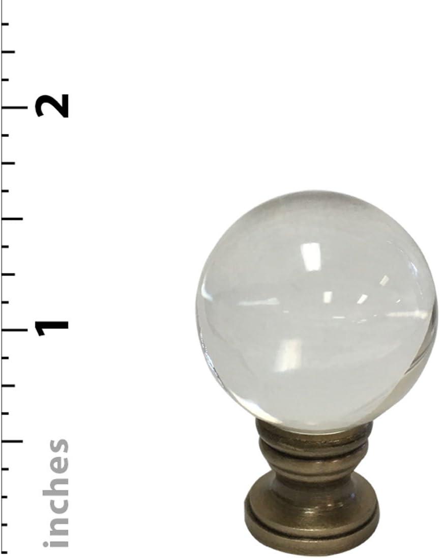 Crystal Ball Lamp Finial