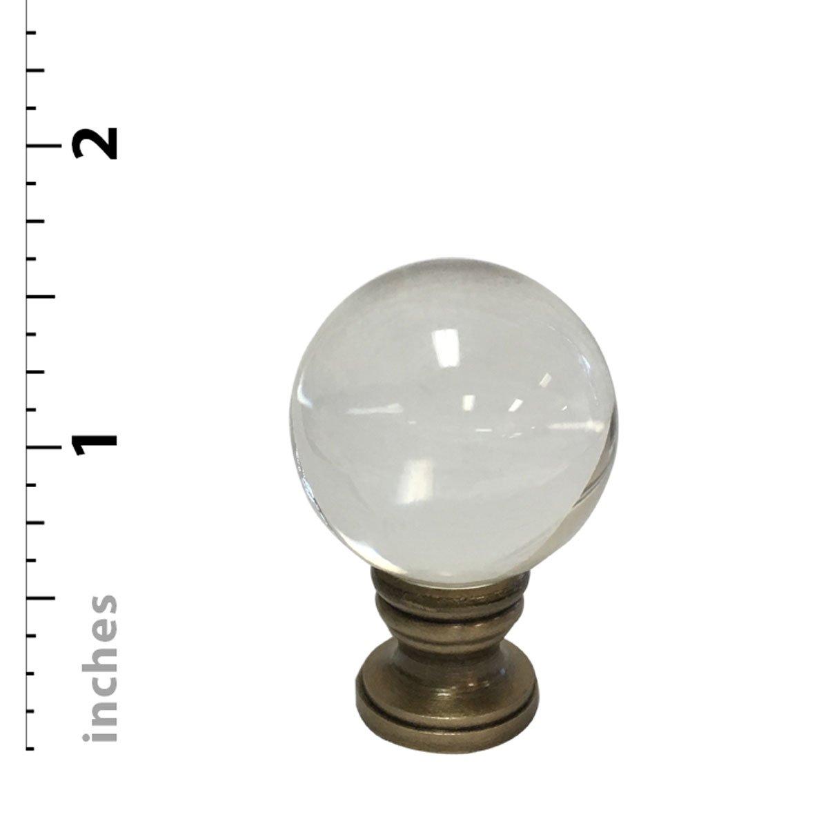 Crystal Ball Lamp Finial