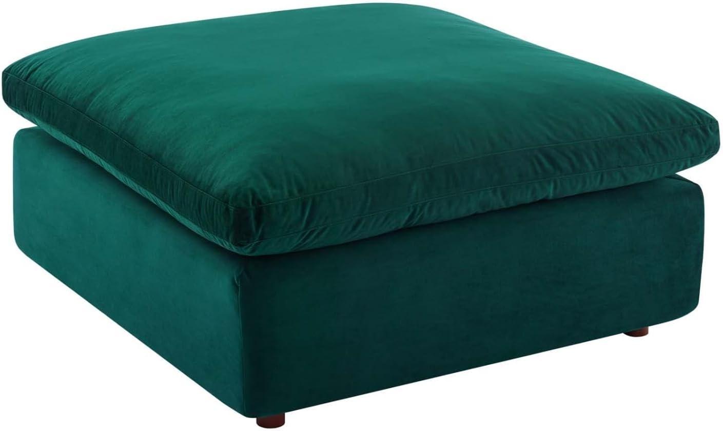 Commix Down Filled Overstuffed Performance Velvet Ottoman by Modway