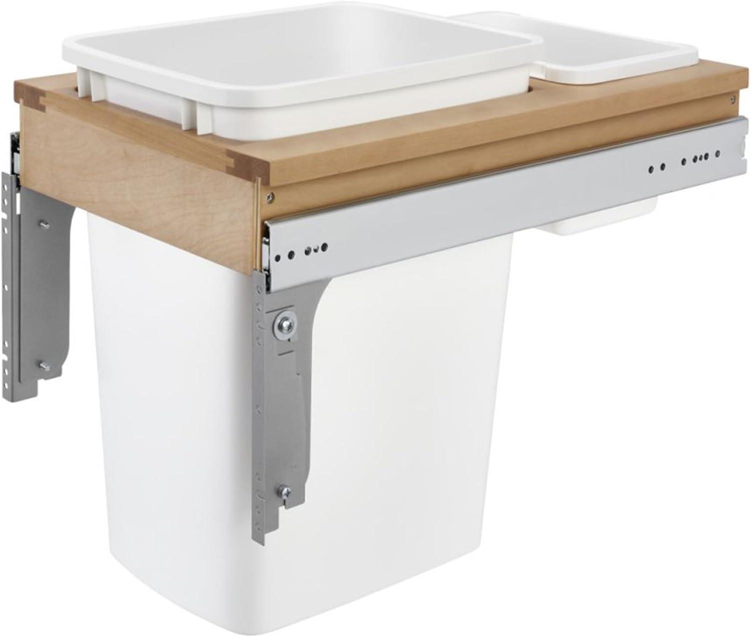 Rev-A-Shelf Rev-A-Shelf Single Pullout Top Mount Trash Can