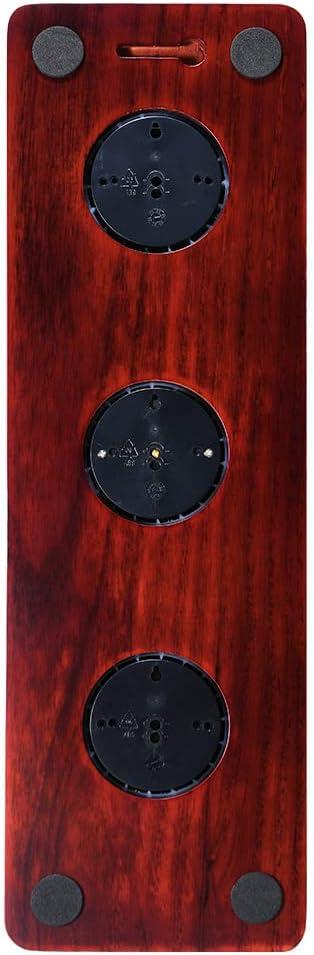 Ambient Weather WS-GL032 Porthole Collection Weather Center with Thermometer, Hygrometer, Barometer