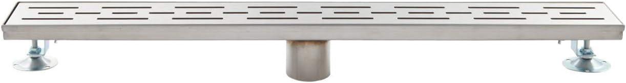 Effendi Matte Black 32" Stainless Steel Linear Shower Drain