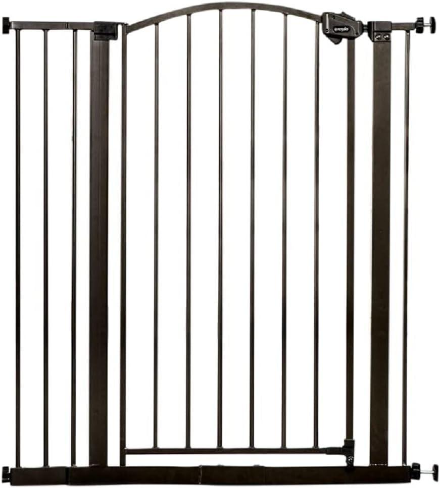 Bronze Extra Tall Metal Swinging Baby Gate