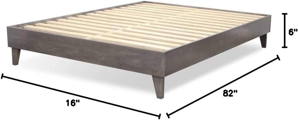 Dedrie Solid Wood Bed