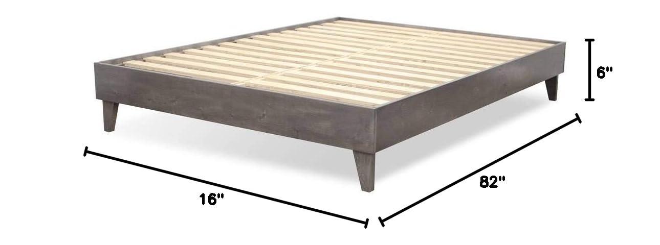 Dedrie Solid Wood Bed
