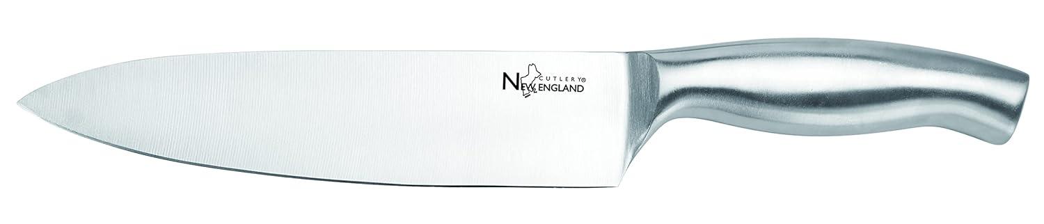 New England Cutlery New England Cutlery 7 Piece Stainless Steel Knife Block Set