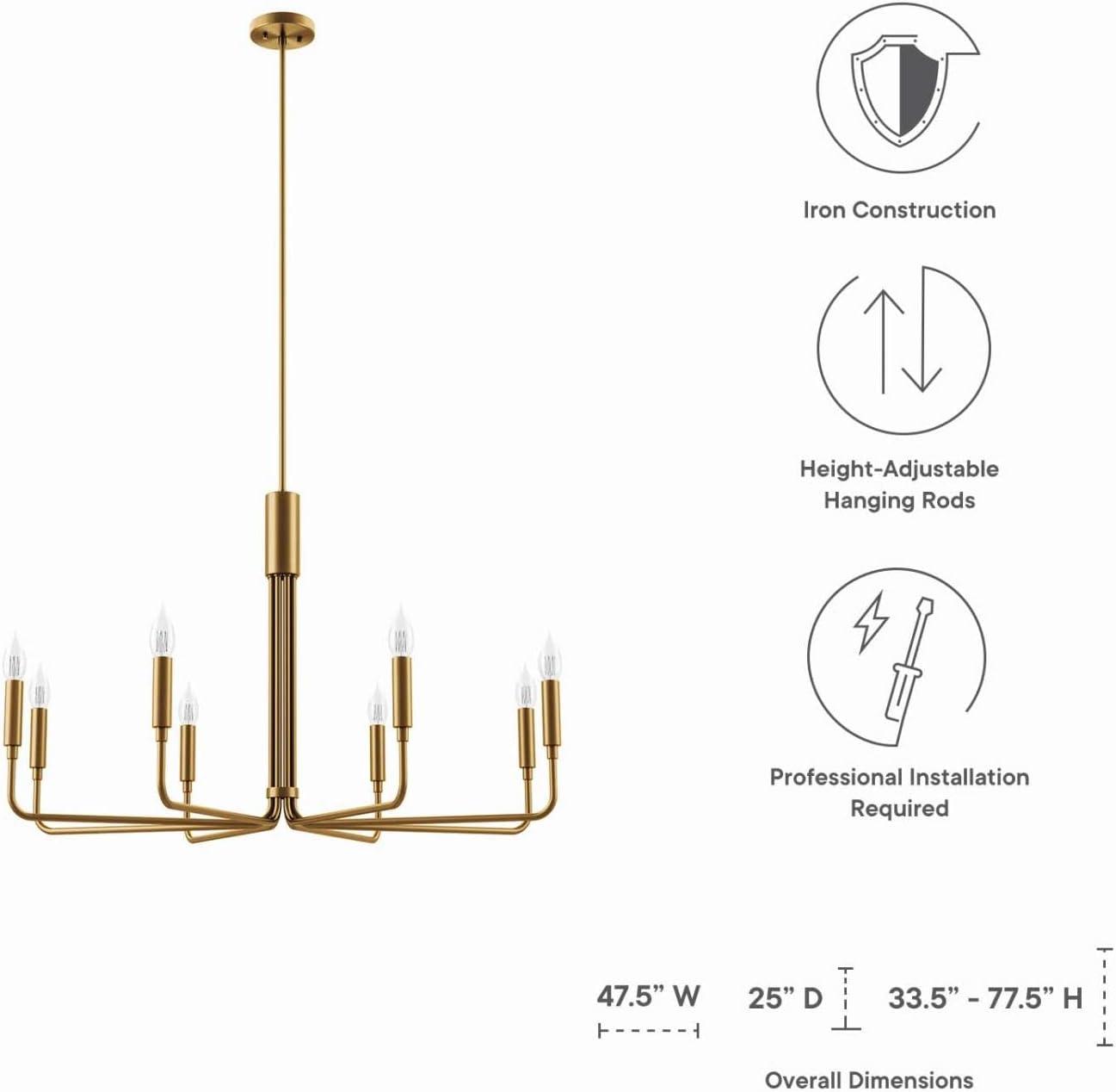 Modway Modway Rekindle 8-Light Chandelier