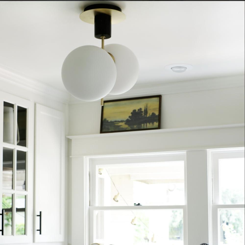 Drake Single Light Glass Dimmable Pendant