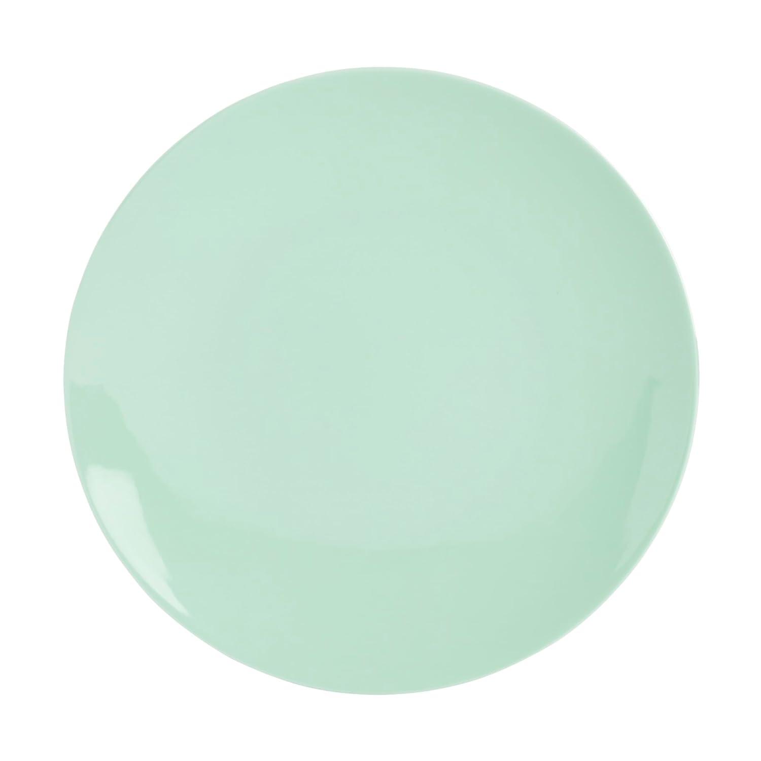 Tabletops Gallery Peacock 12 Piece Melamine Dinnerware Set