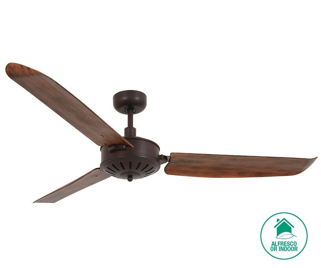 Carolina Oil Rubbed Bronze and Dark Koa 56 in. Ceiling Fan