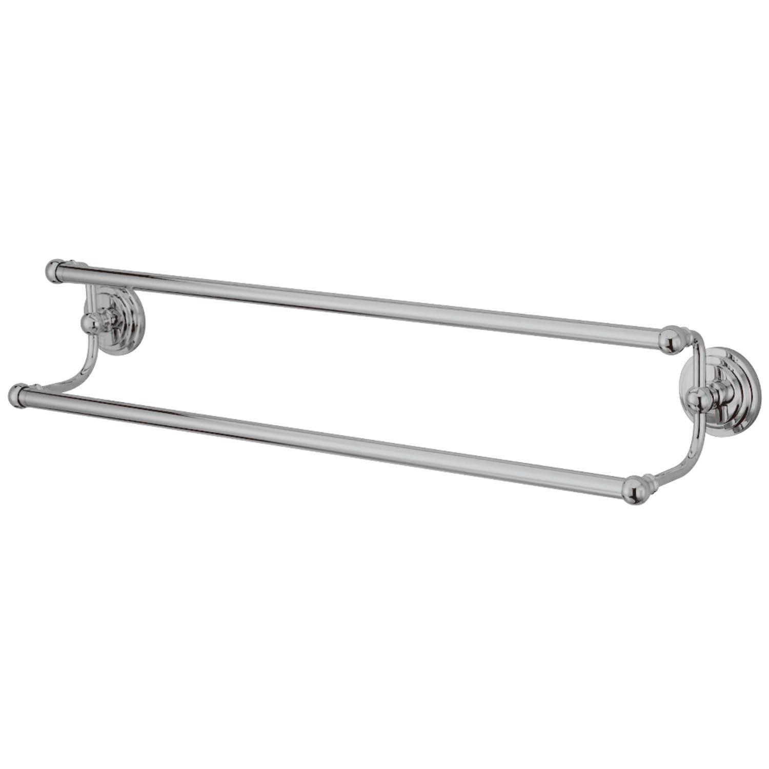 Kingston Brass BA2713C Kingston Brass Milano 24-Inch Dual Towel Bar