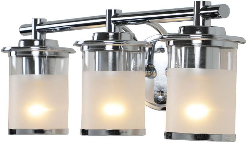 DESIGNERS FOUNTAIN 3-Light Essence Bathroom Vanity Lights Fixture, 23.25 Inch Wall Mount Sconce for Bedroom or Over Mirror, Old Satin Brass, 6693-OSB
