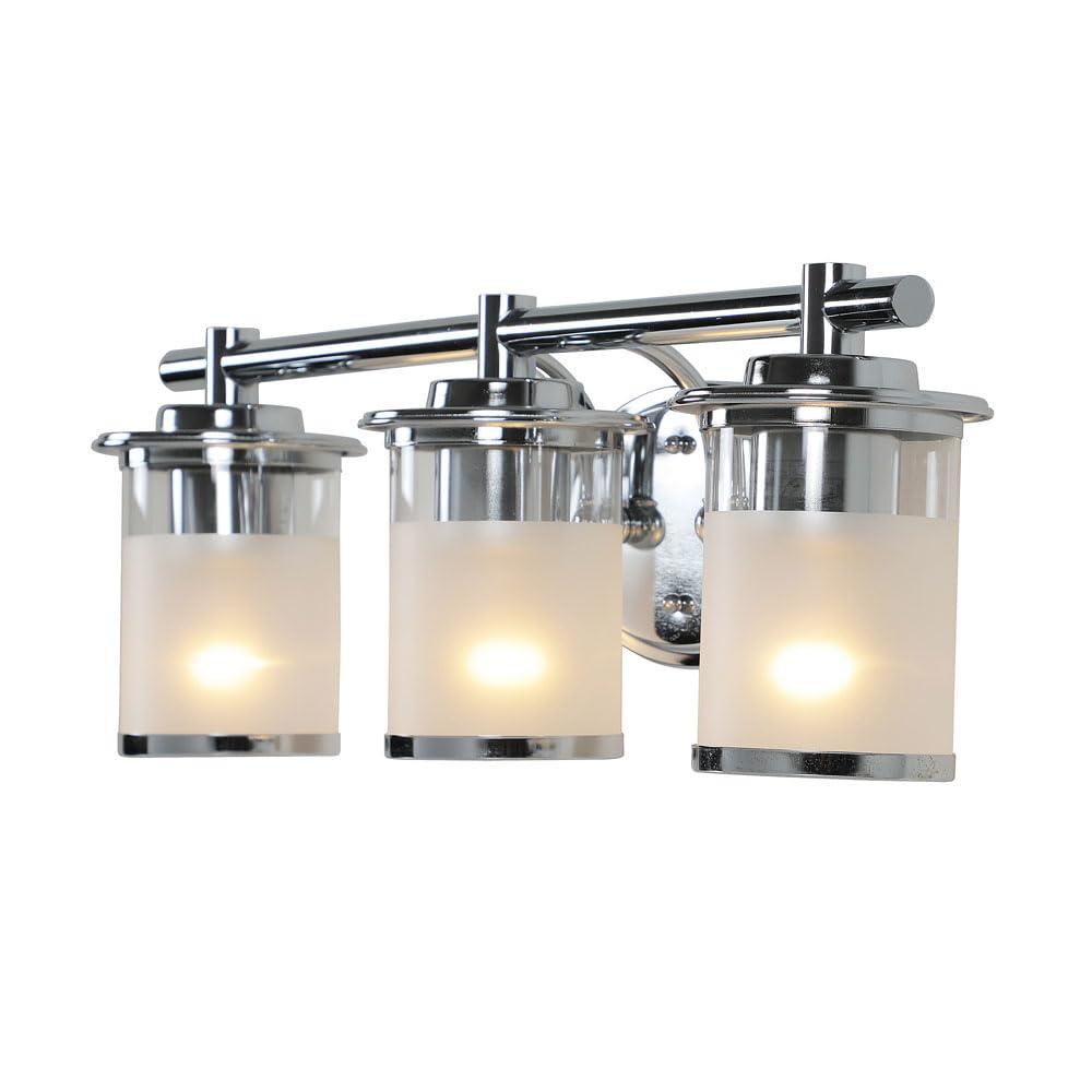 DESIGNERS FOUNTAIN 3-Light Essence Bathroom Vanity Lights Fixture, 23.25 Inch Wall Mount Sconce for Bedroom or Over Mirror, Old Satin Brass, 6693-OSB