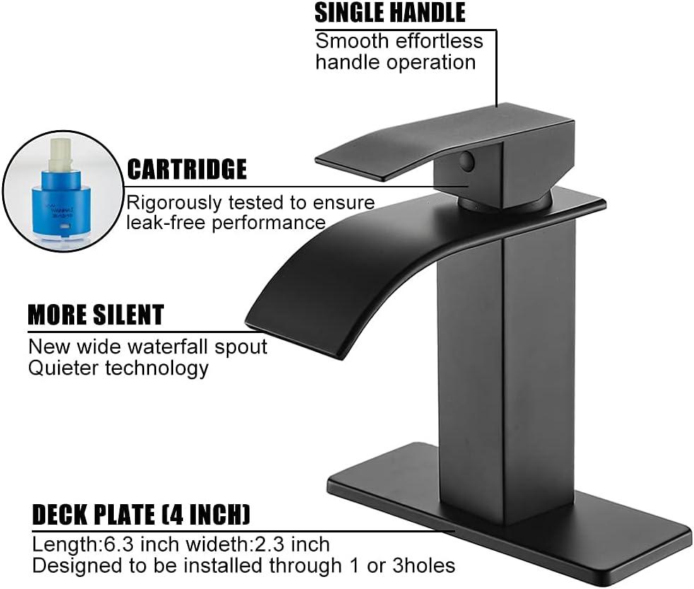 Single-Hole Single-handle Bathroom Faucet