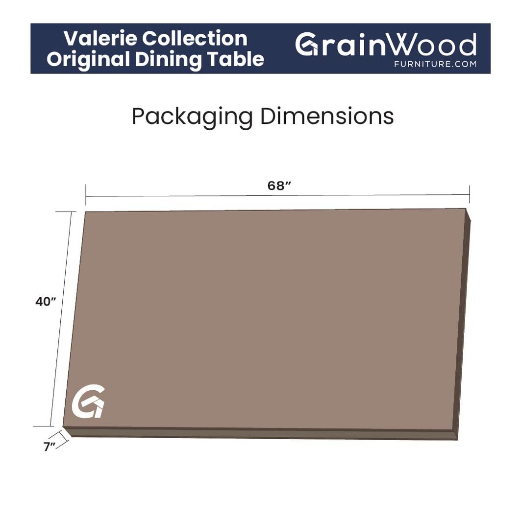 Valerie Pine Solid Wood Dining Table