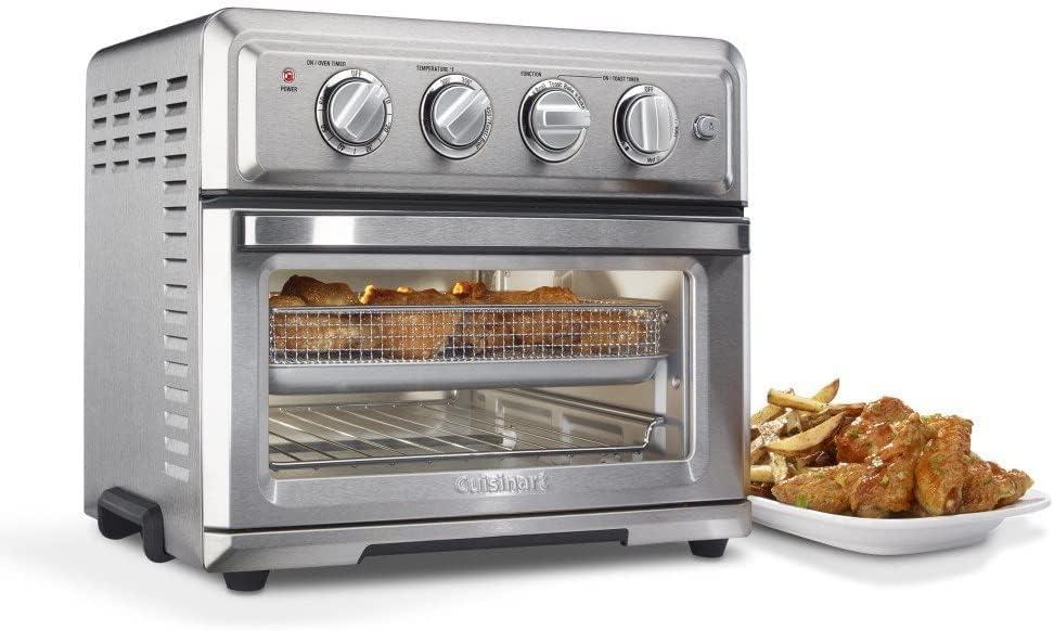 Stainless Steel 6-Slice Air Fryer Convection Toaster Oven