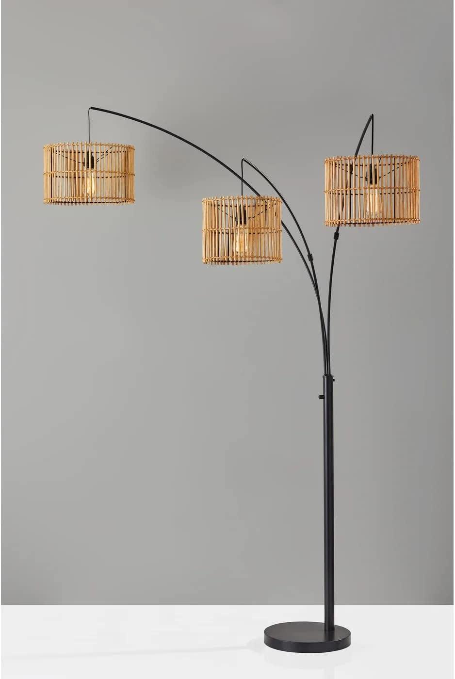 Elsbeth Metal Arc Sectional Floor Lamp (82")
