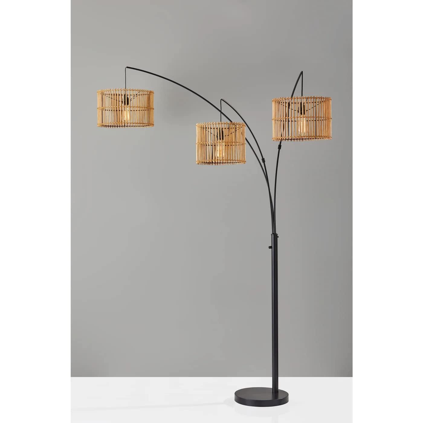 Elsbeth Metal Arc Sectional Floor Lamp (82")