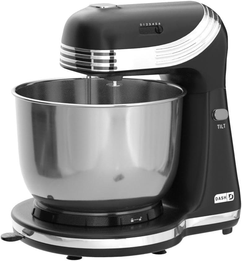 DASH Dash Mixers 6 Speed 2.5 Qt. Stand Mixer DCSM250BK