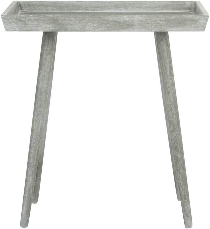 Nonie Tray Accent Table - SlateGrey - Safavieh.