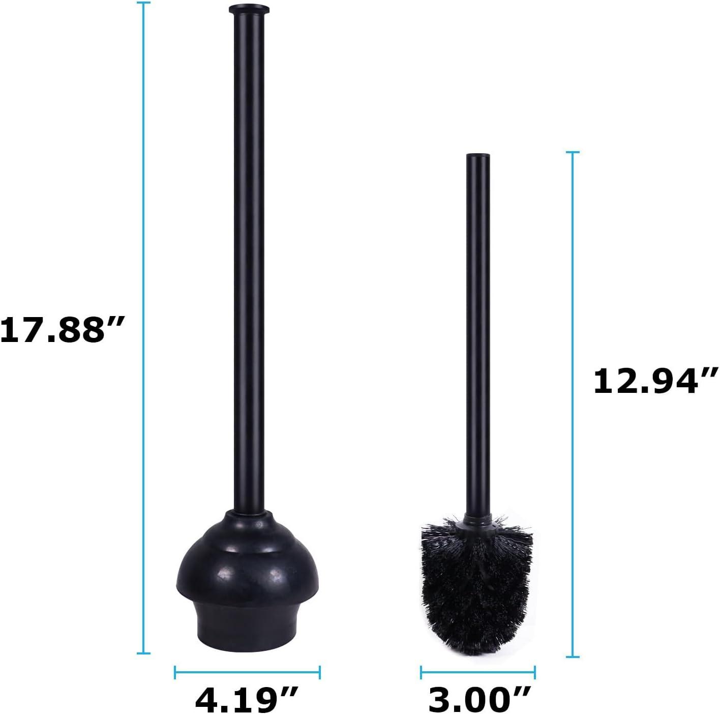 Blue Donuts Blue Donuts Metal Toilet Brush Set