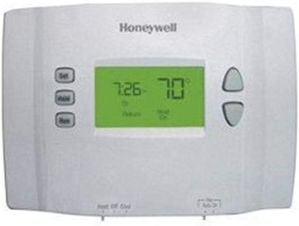 White Digital 7-Day Programmable Thermostat with Backlit Display