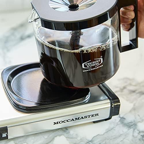 Moccamaster KBGV Glass Brewer 10-Cup Juniper Coffee Maker