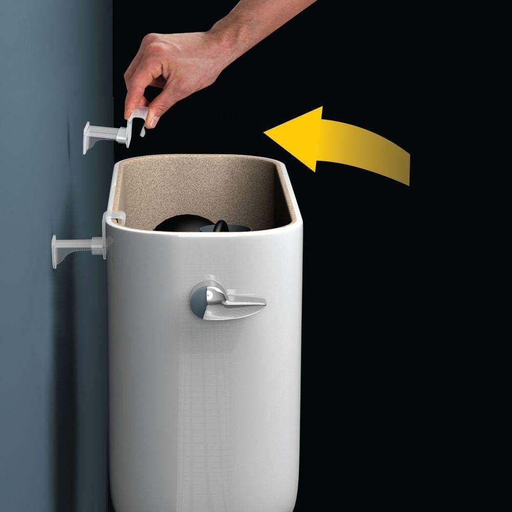 Secure A Tank SAT-068 Toilet Tank Brace White White Pair