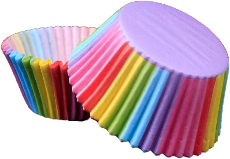 asjyhkr 100PCS Cake Blotting Paper Tray Nonstick Muffin Cases Molds Paper Cupcake Liners Cupcake Baking Cup Cupcake Paper Liner Standard Paper Cupcake Wrapper