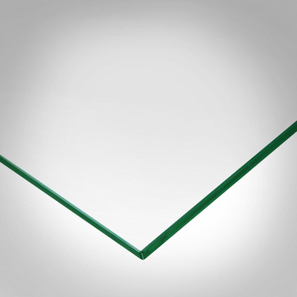 30 inch Square Glass Table Top - Tempered - 1/4" Thick Glass Surface, Safe Flat Polished, Eased Corners, Multipurpose for Dining Table, Patio, Coffee and End Table